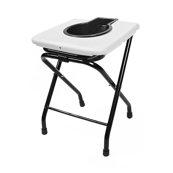 AUDITECH® Folding Commode Stool for Indian to western toilet convertor (colour is subject to availability) AUDITECH® Folding Commode Stool for Indian to western toilet convertor (colour is subject to availability)